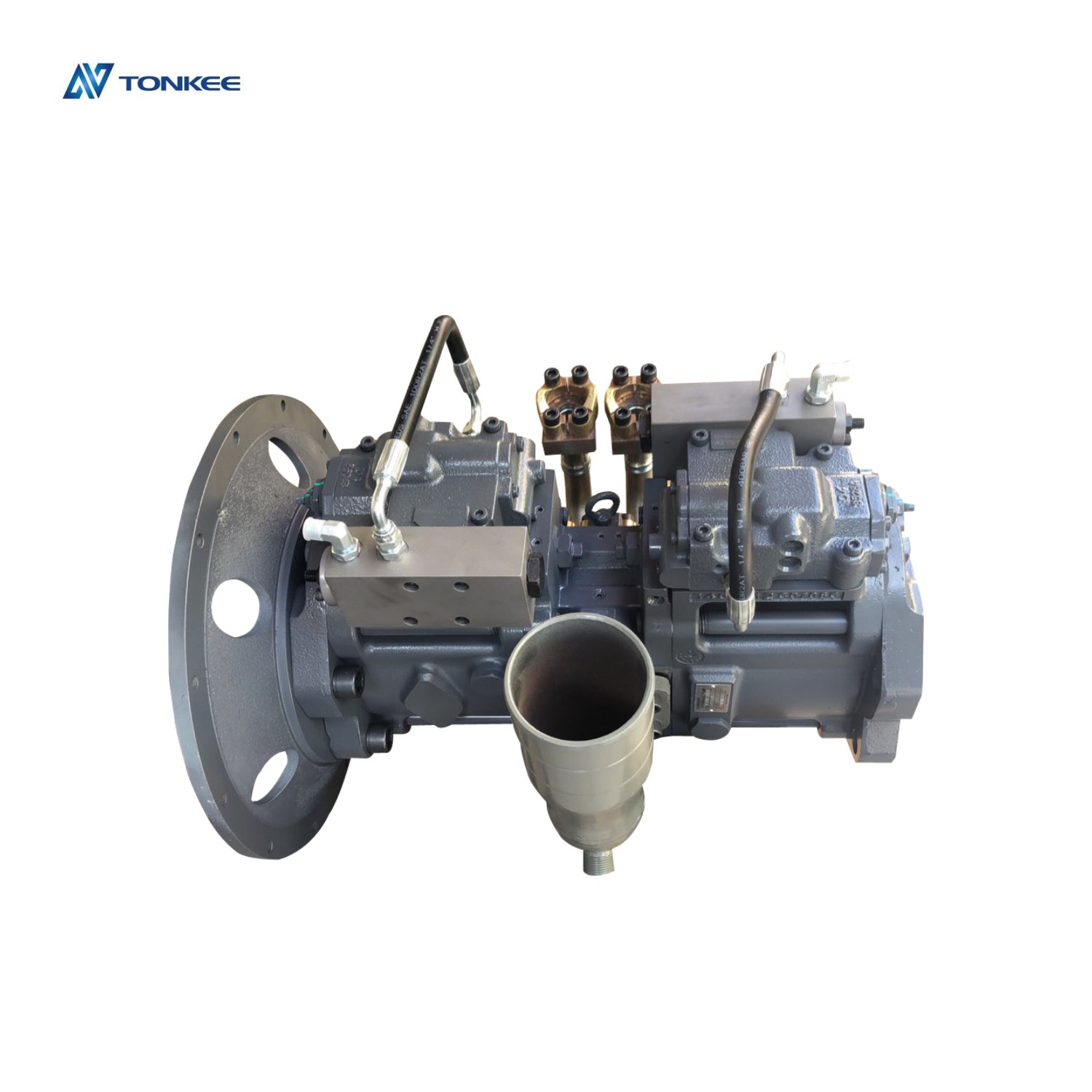 K3V112DT convert to PC200-7 hydraulic pump replace HPV95 modified piston pump 708-2L-00300 hydraulic main pump
