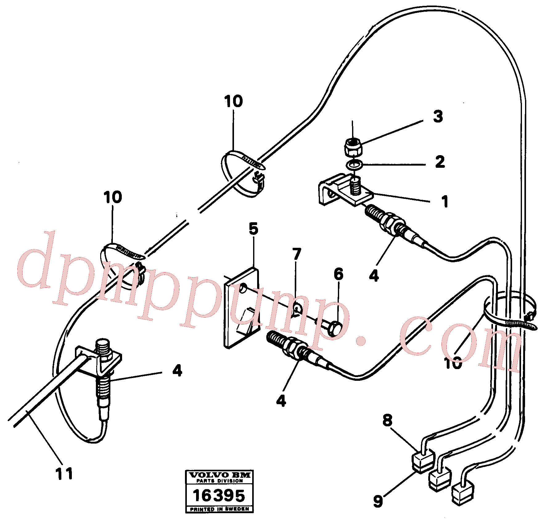 VOE13968015 for Volvo Bucket automatic and lift automatic(16395 assembly)