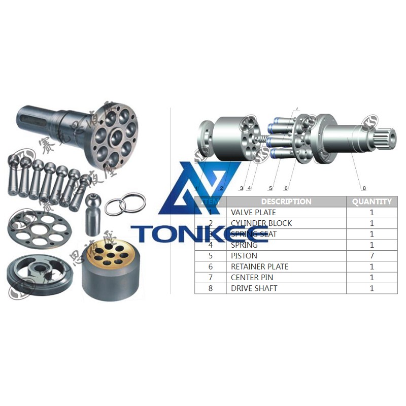 A2FO180 VALVE PLATE, hydraulic pump | Tonkee® 