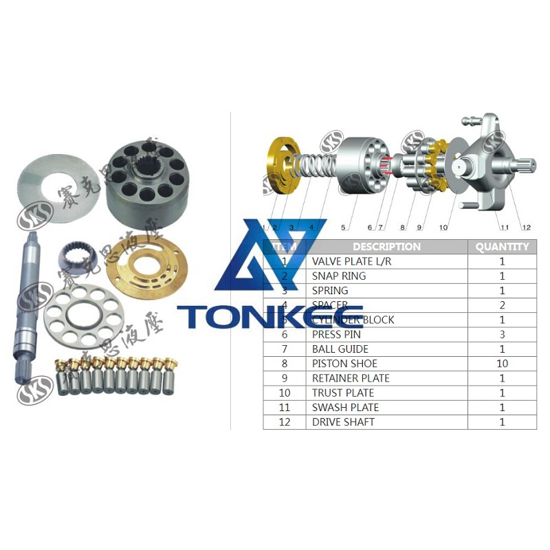 Hot sale AP2D12 DRIVE SHAFT hydraulic pump | Tonkee®