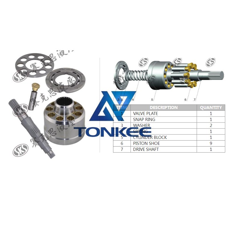 Buy BPV35 VALVE PLATE hydraulic pump | Tonkee®
