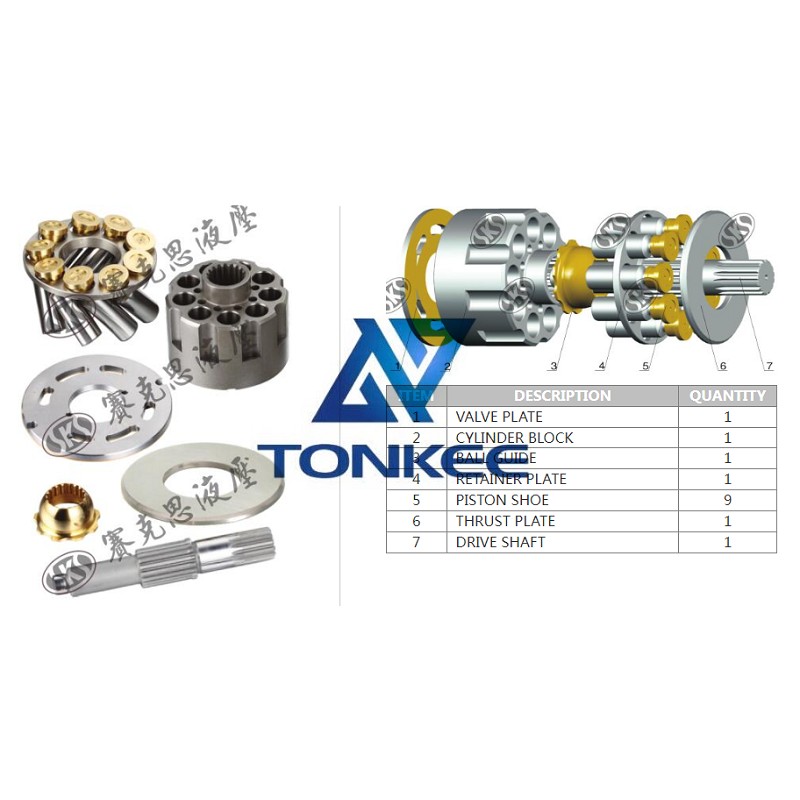 OEM high quality DH55 DRIVE SHAFT hydraulic pump | Tonkee®