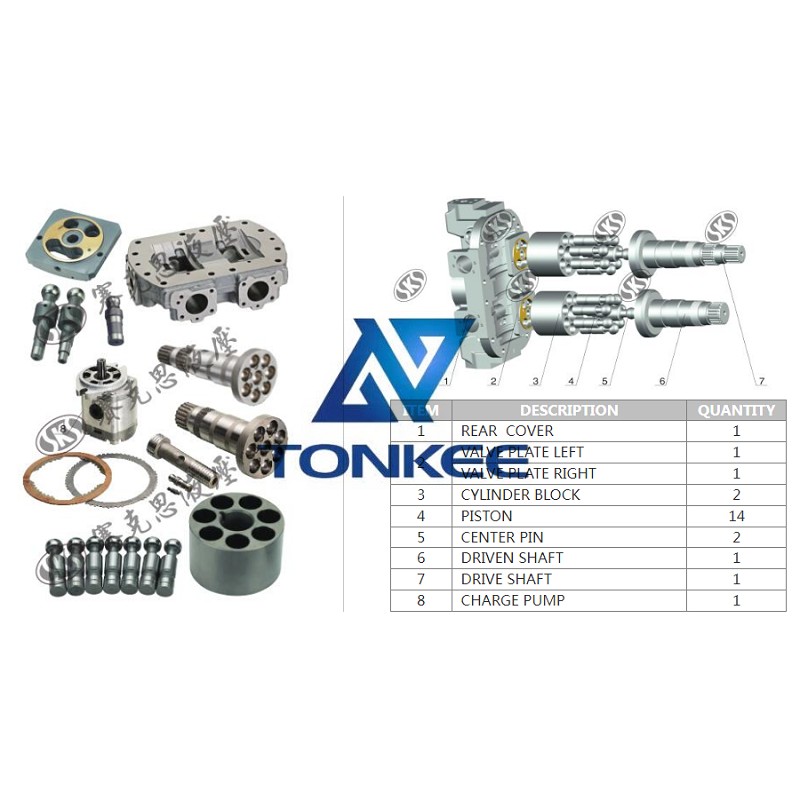 OEM HPV118 CENTER PIN MAIN PUMP | Tonkee®