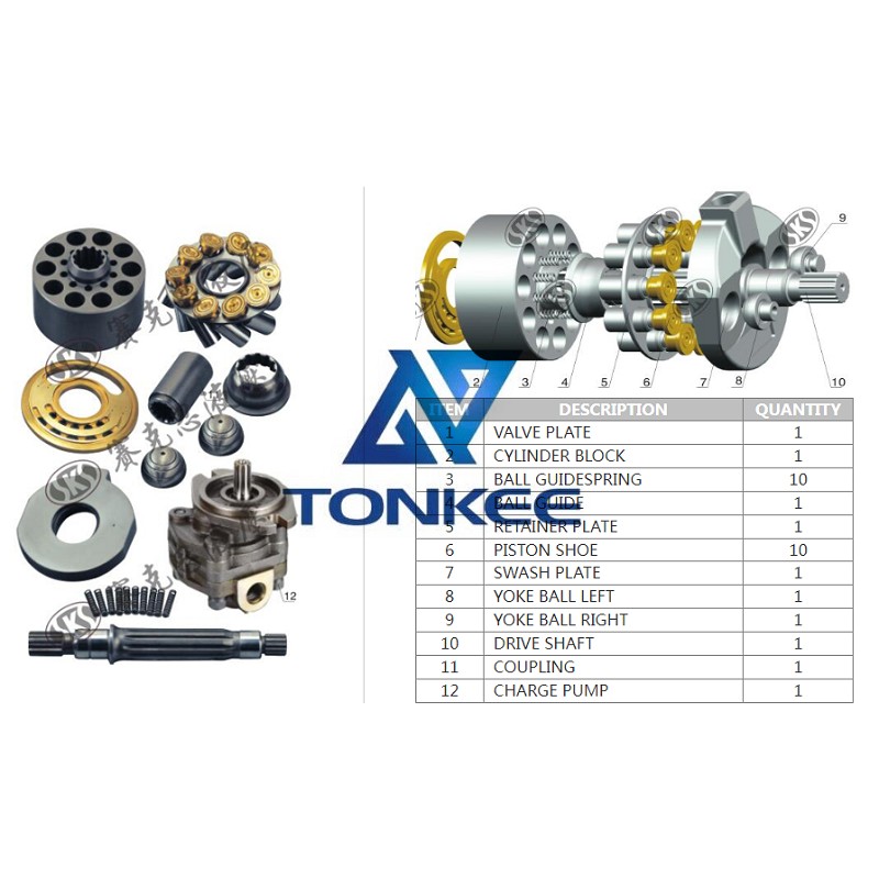 OEM K3SP36C(SDV36)8T MAIN PUMP YOKE BALL RIGHT | Tonkee®