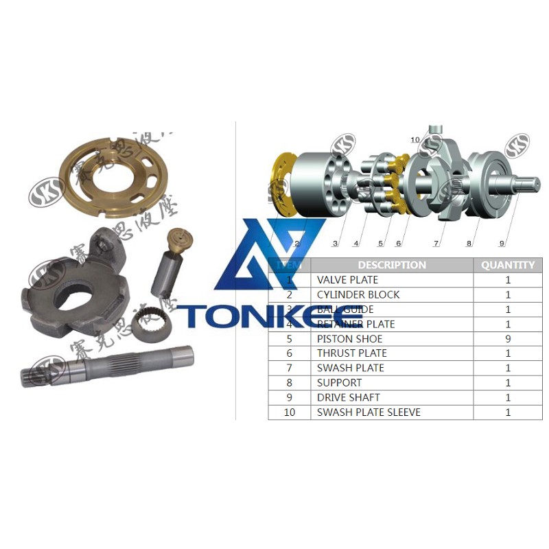 China K3VL45 SWASH PLATE SLEEVE hydraulic pump | Partsdic®