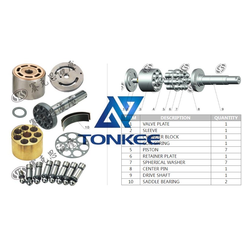 China high quality KYB36 DRIVE SHAFT hydraulic pump | Tonkee®