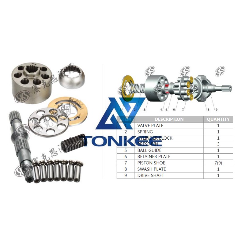 Shop PC40-8 RETAINER PLATE hydraulic pump | Tonkee®
