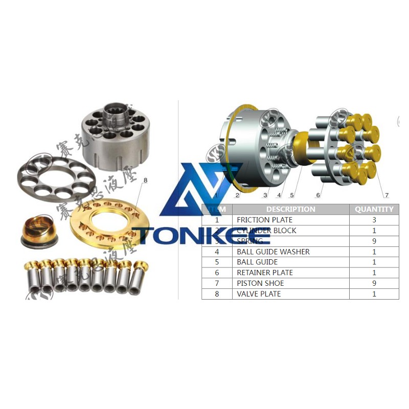 OEM PSV450 BALL GUIDE WASHER hydraulic pump | Tonkee®