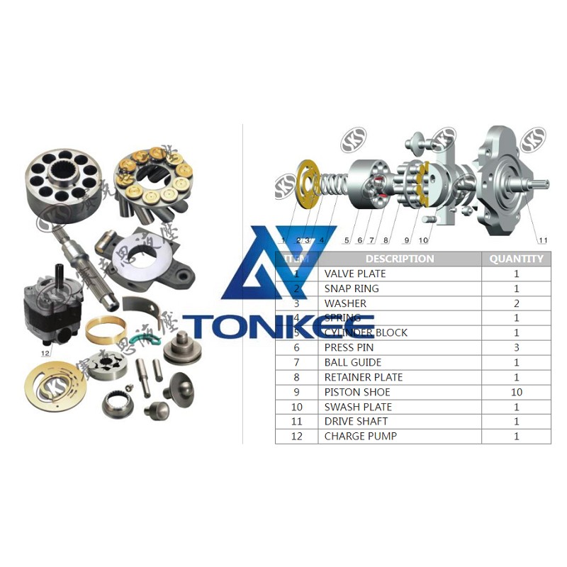 Shop high quality PSVD2-26E SWASH PLATE hydraulic pump | Tonkee®