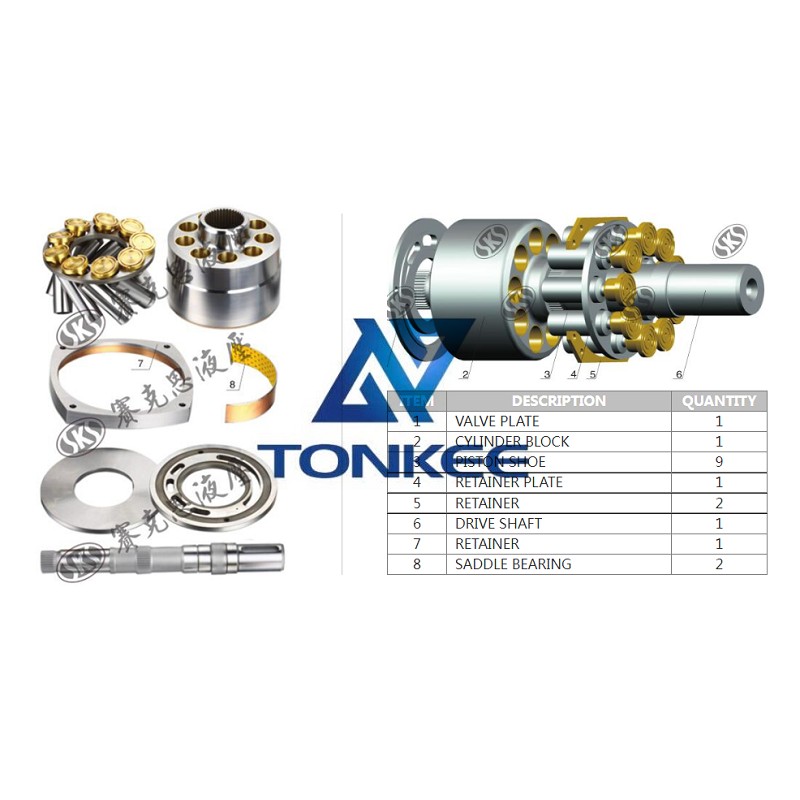 made in China, PV250 DRIVE SHAFT, hydraulic pump | Tonkee®