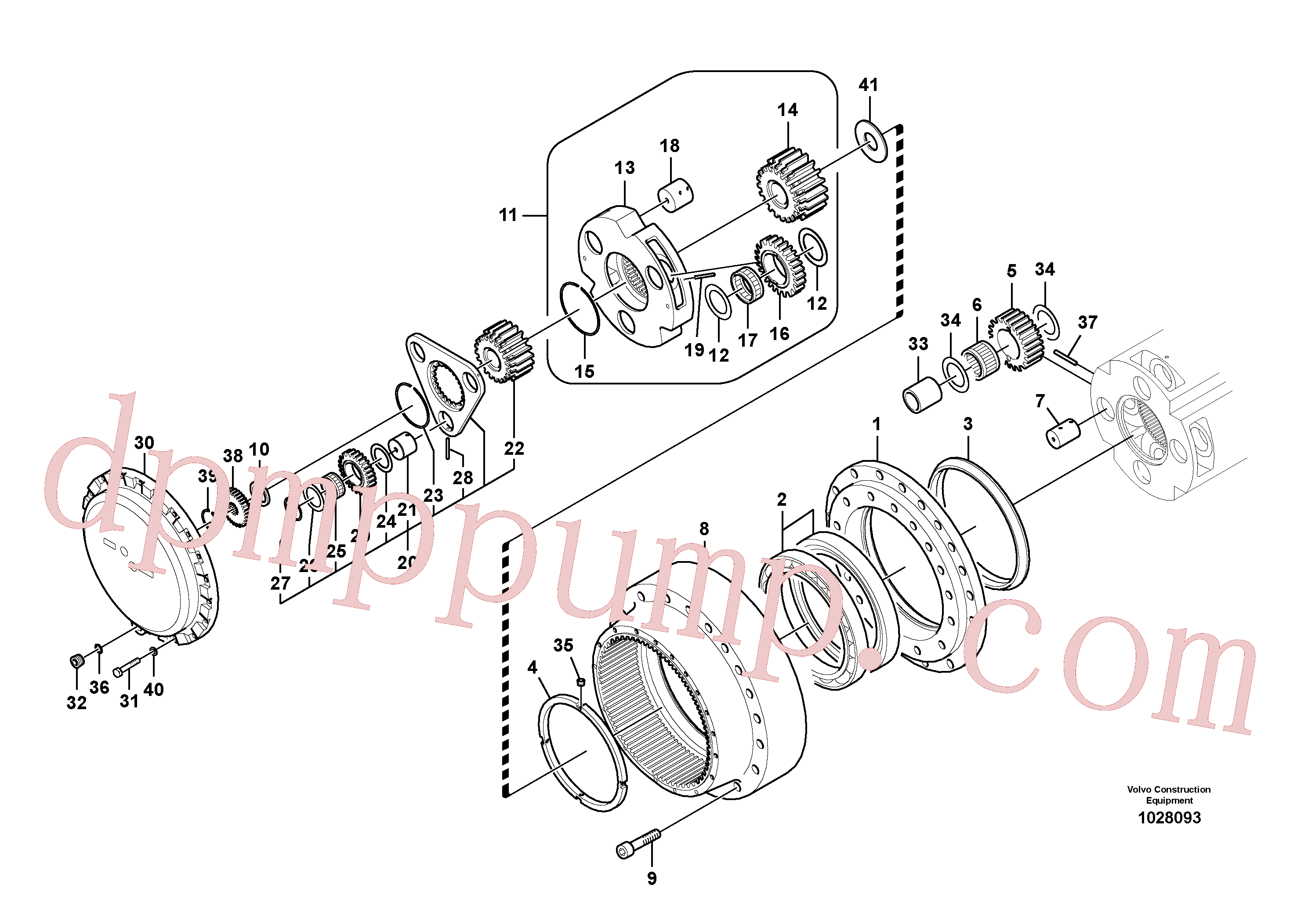 Volvo SA7117-38410 Ring aftermarket part for sale