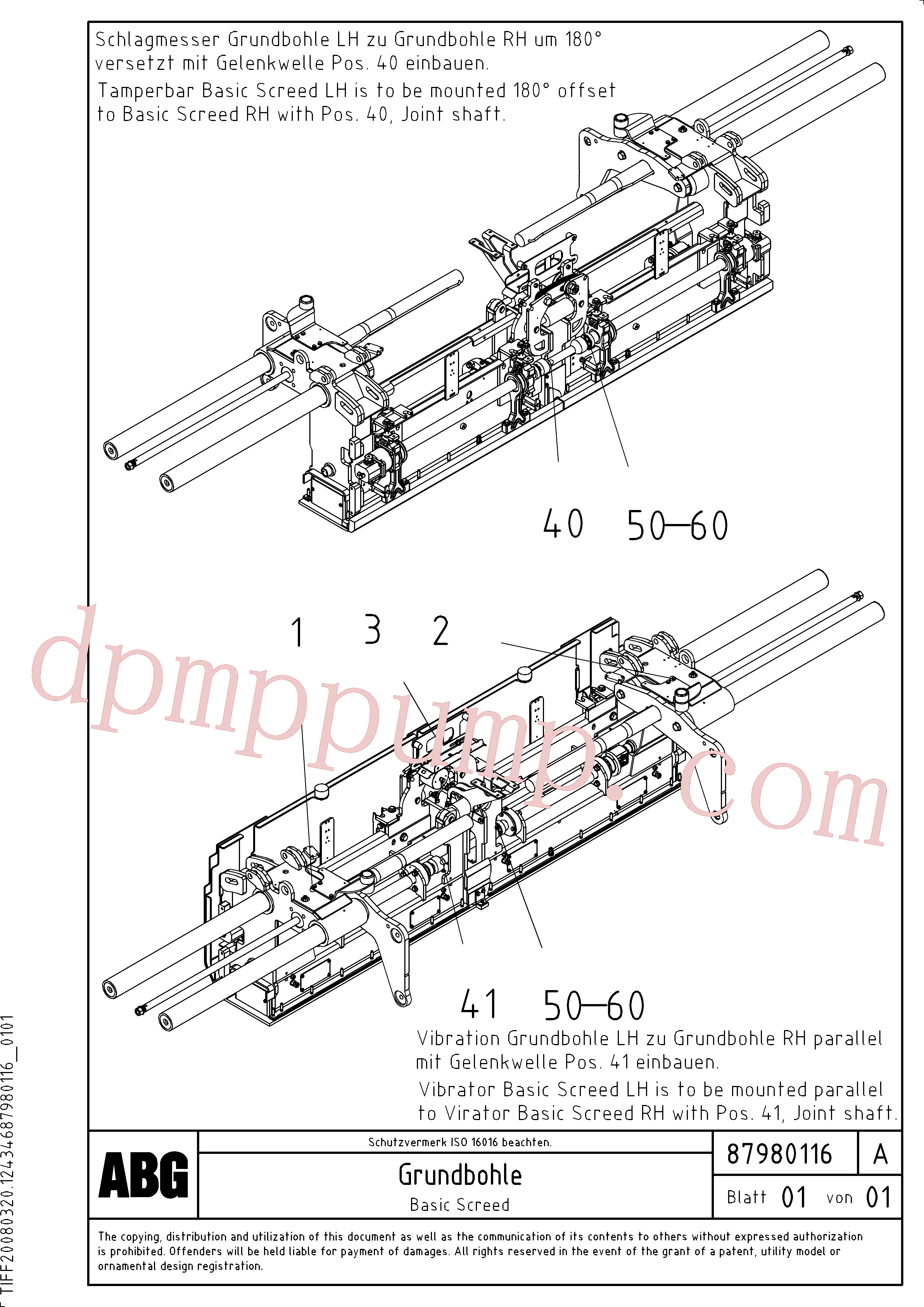 RM80870249 for Volvo Basic screed and crown control(1048235 assembly)