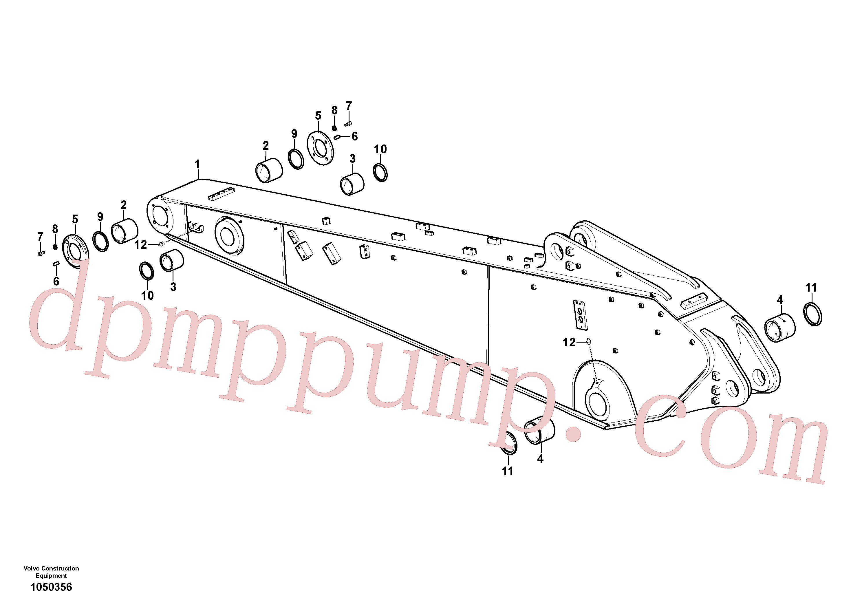 Volvo Assembly VOE14707053 Dipper arm for sale