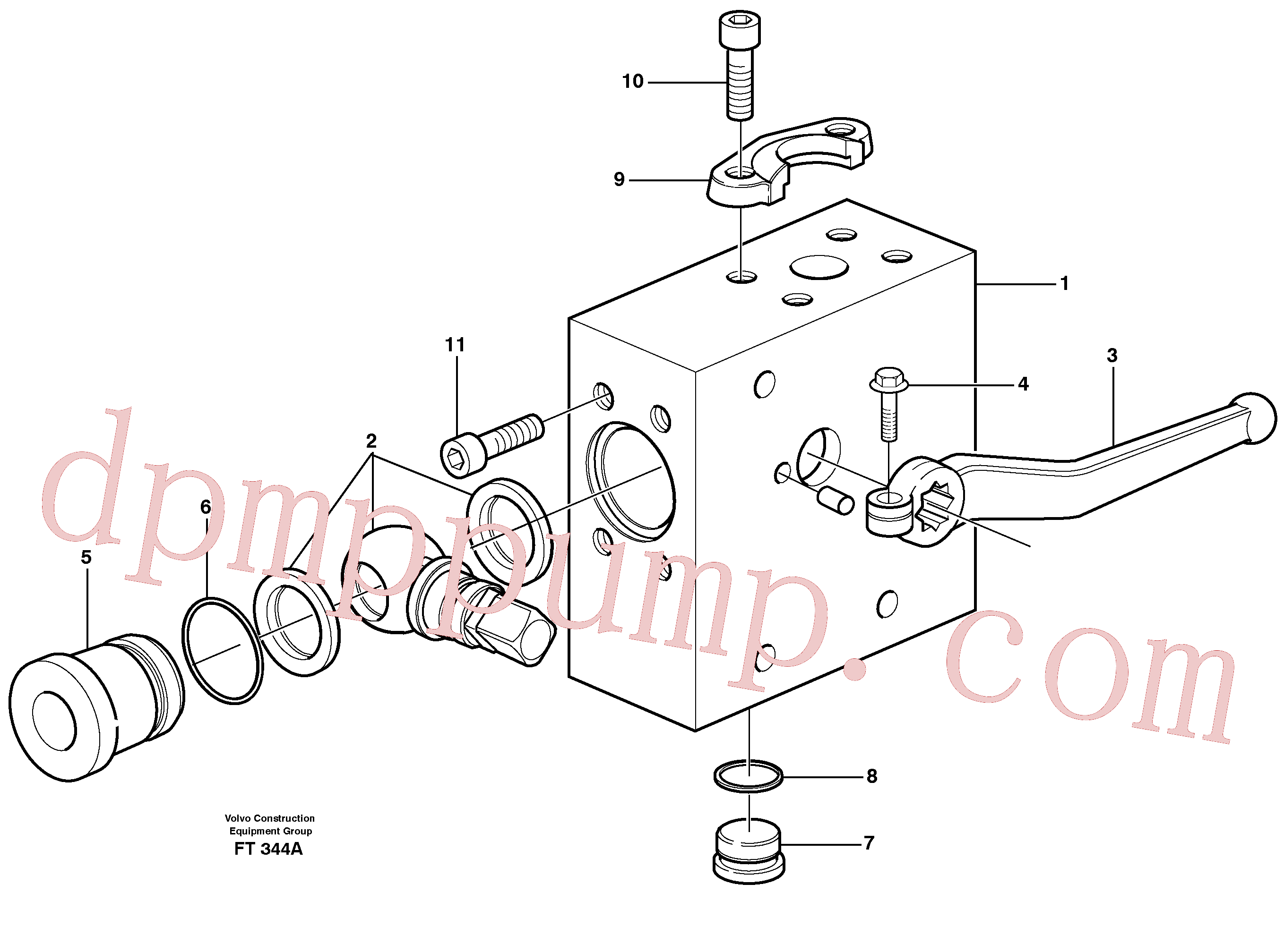 Volvo VOE14341588 Valve housing aftermarket part for sale