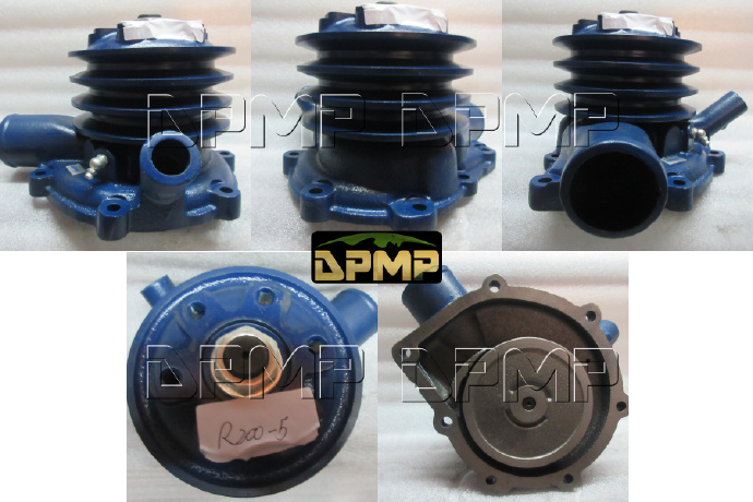 D6BR engine water pump 25100-93G00 for Hyundai excavator R200-3 & R200-5